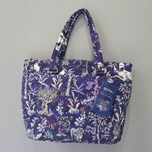 NWT Vera Bradley Purple Harry Potter Forbidden Forest Multi-strap Shoulder Bag